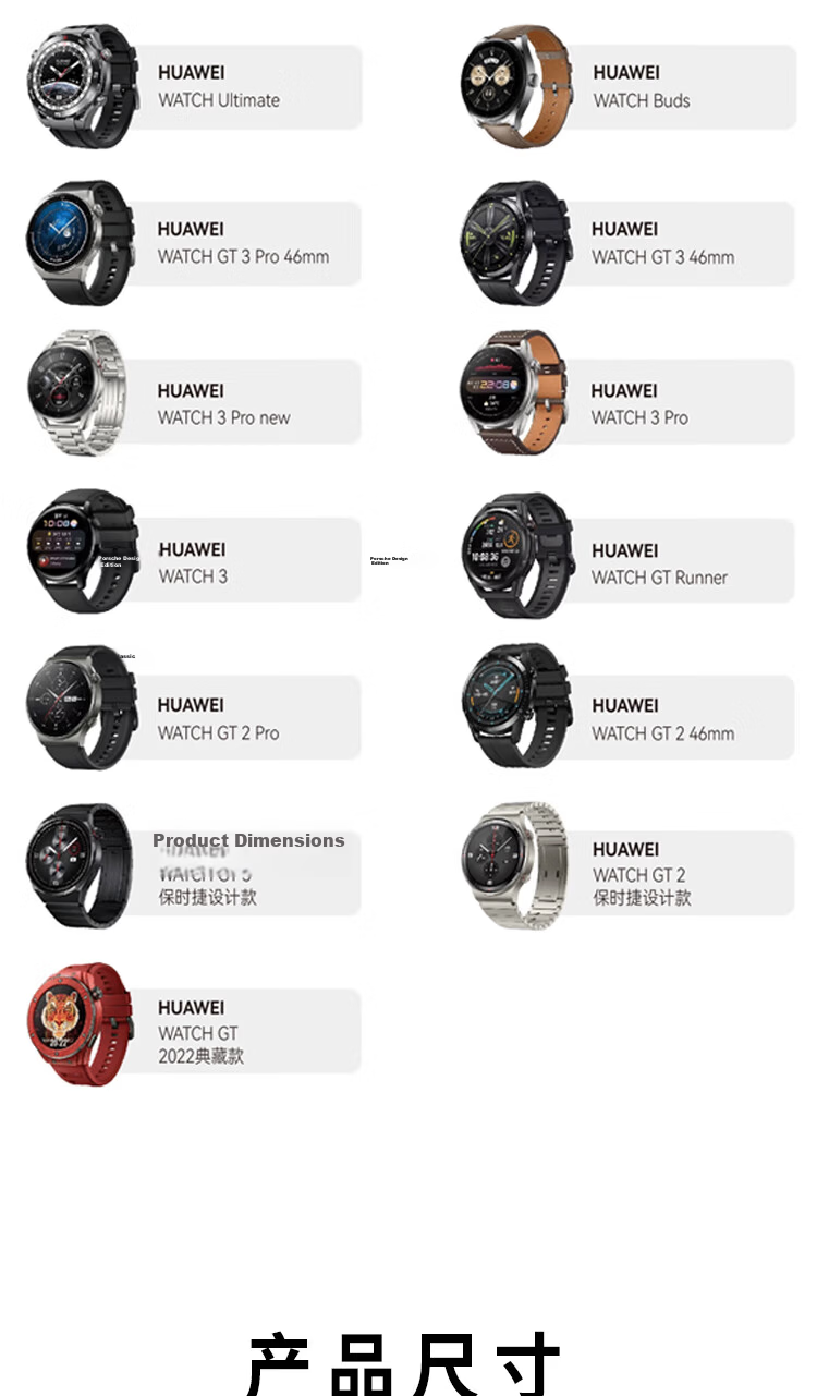 ESCASE Magnetic Silicone Watch Strap Compatible with Huawei Watch 5/4/3pro/4pro/gt2/new, Comfortable Strap for Men And Women, Universal Fit for 46/48mm Watch Face, Starlight Color 11