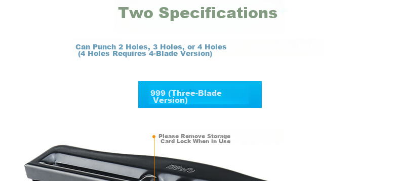 KW-Trio Adjustable Three-Hole Puncher, Multi-Hole Office Puncher, Hole Distance Adjustable, Can Punch up to 30 Pages 7