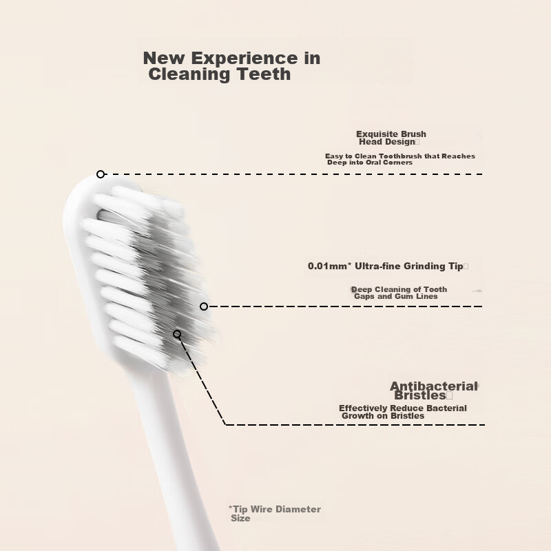 京东京造细丝护龈抗菌牙刷*10支装 超细高密植毛软毛成年人男女士专用