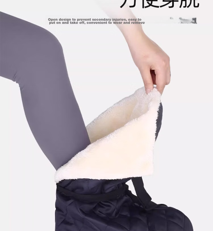 Dipple Foot Plaster Warmer Shoe Cover Winter Ankle Protection Thickened Fleece Cotton Socks 1 Piece 9