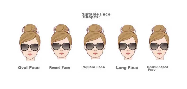 40,000 KM Polarized Women's UV Protection Fashion Polarized Sunglasses Sunshade Driving Premium Ladies Sunglasses 18