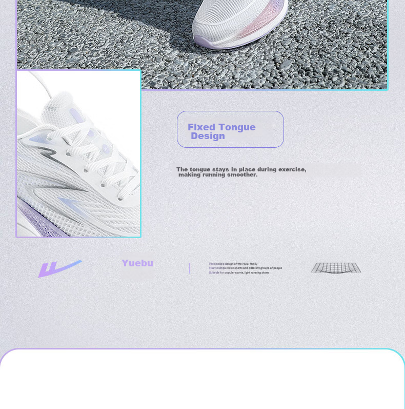 Warrior Women's Summer 2026 New Breathable Soft Sole Lightweight Casual Running Shoes 5593 White Purple Size 40 14