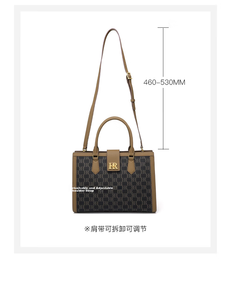 HRHR Women's Handbag Large Capacity Tote Bag Birthday Gift for Girlfriend 10