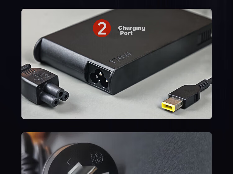 Lenovo Savior Y7000P Y7000 R7000P Original Power Adapter, Charger, Power Cord, 245W Power Square Plug with Pin, 20V 12.25A Power Supply 9