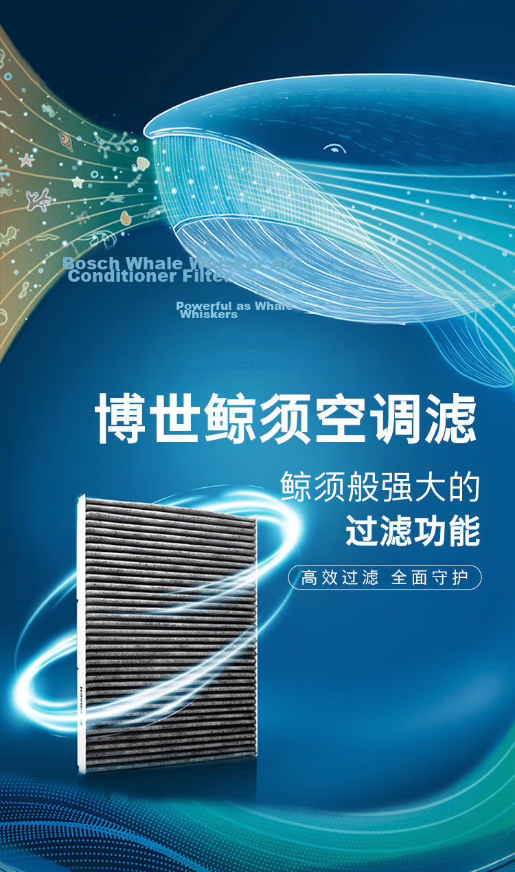 BOSCH Automotive New Energy Air Conditioning Filter 4693 Compatible with Zeekr 001/FR/Zeekr 009 2