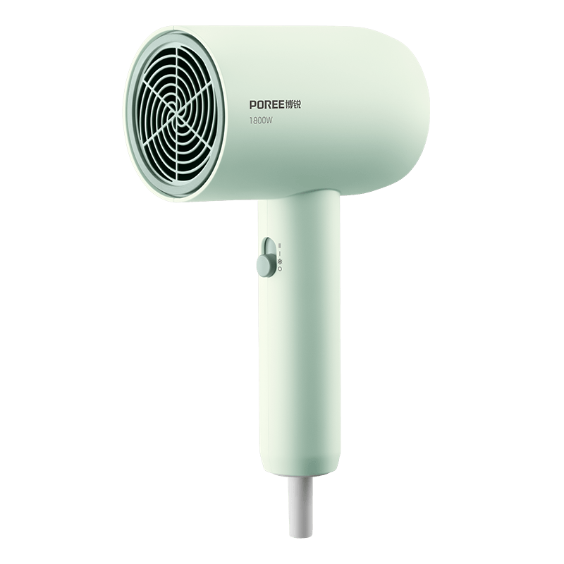 FLYCO Borui Hair Dryer Home High Power Hairdryer Constant Temperature Hair Care Compact Portable Three-speed Hot and Cold Wind Gift for Girls Simple White PH1621