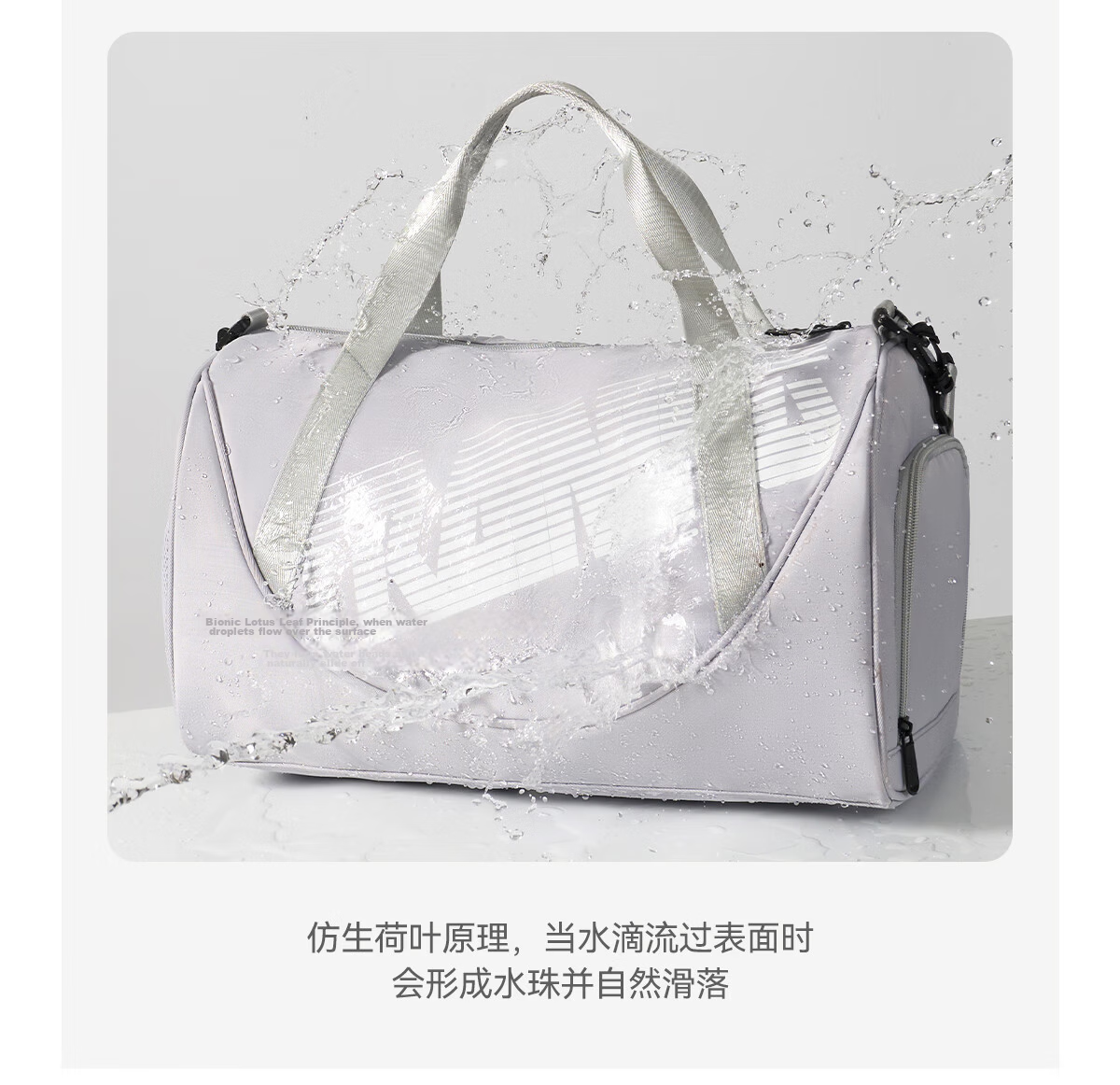 361° Swimming Bag Wet and Dry Separation Fitness Bag Unisex Travel Waterproof Storage Bag Large Capacity Beach Bag 16