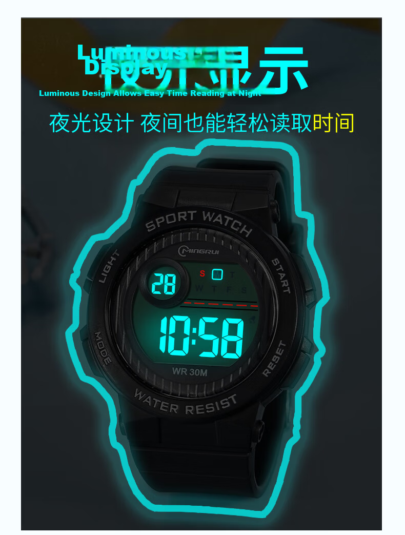 40,000 Kilometers Kids Watch for 3-6 Year Old Girls and Boys Toddler Baby Animal Toy Cartoon Electronic Watch Detachable Gift 5