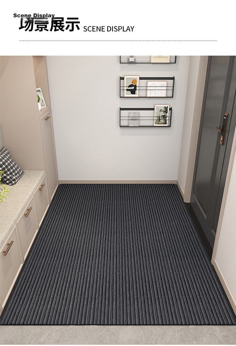 Cuttlefish Entrance Door Mat Floor Mat 80x120cm New Durable Door Rug Hallway Carpet Doorway Mat 11