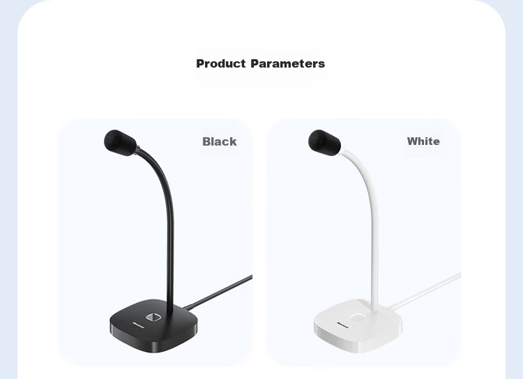 Newmine ZM15 Computer Microphone, Karaoke USB Condenser Mic, Gaming E-Sports Live Streaming Microphone with Noise Reduction, Voice And Video Conference Live Streaming Online Class Desktop Mic, White 11