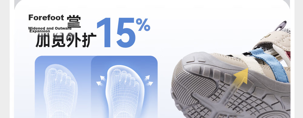 BOBDOG Kids Sandals Baby Walking Shoes Hollow Breathable Boys Shoes White Green 29 Summer New 26 17
