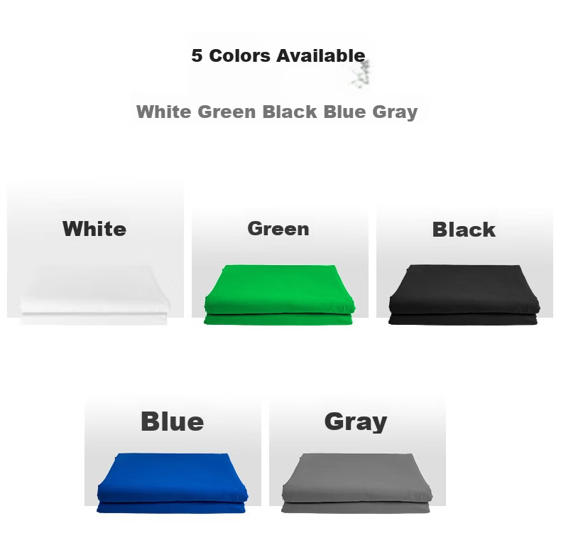 Beiyang 3*4 Meter Black Background Cloth, Polyester Cotton Fabric, Film And Television Chroma Key, Thickened And Reinforced, Washable And Ironable, for Live Streaming, Photography, And Chroma Keying 2