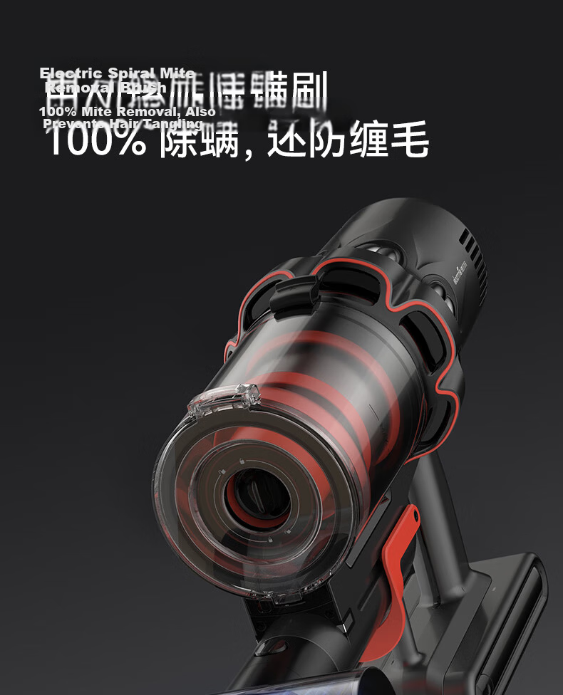 Deerma T50station Cordless Handheld Vacuum Cleaner with Self-Emptying Dustbin, 270AW Suction Power, 90-Minute Runtime, Anti-Tangle, 90-Day Maintenance-Free 33
