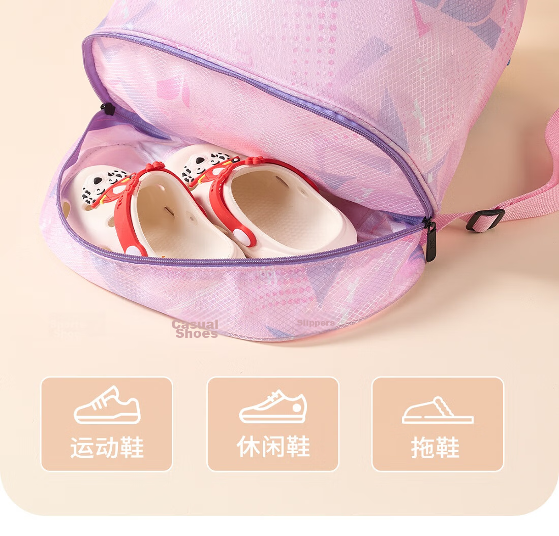 361° Youth Swimming Bag, Dry And Wet Separation Waterproof Storage Bag, Large Capacity Backpack for Boys, Specialized Bag for Childre 9