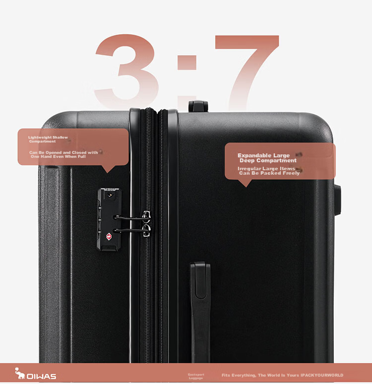 OIWAS 24-inch Large Capacity Travel Luggage High-Value Trolley Case Women Men Business Trip Suitcase with Password Lock 11