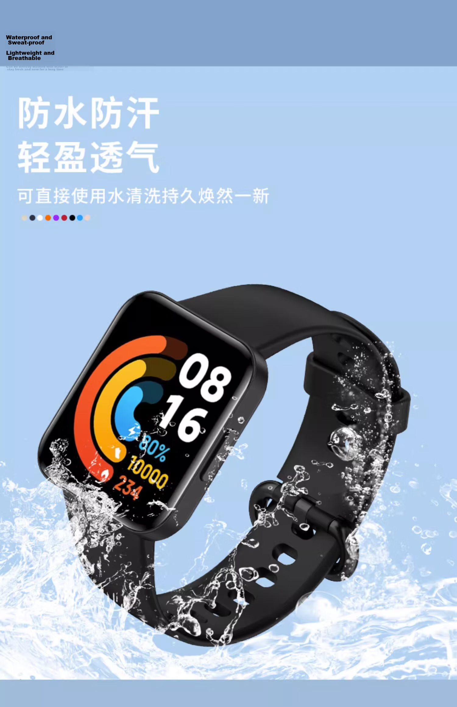 Xuanyi [Two Pieces of Premium] Xiaomi Redmi Watch6 Protective Film And Case, Redmi Watch5 ESIM Non-Tempered Glass Film, Redmi 5 Protective Cover, Full Coverage Watch Film 7