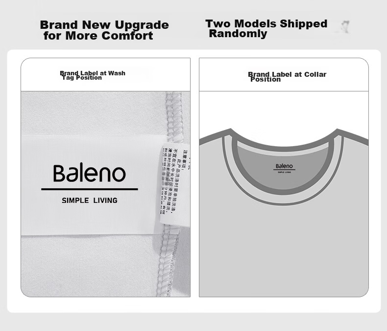 Baleno Men's Summer Polo Shirt Casual Solid Color Breathable Skin-Friendly Slim Fit Youth Heavyweight Short Sleeve 3
