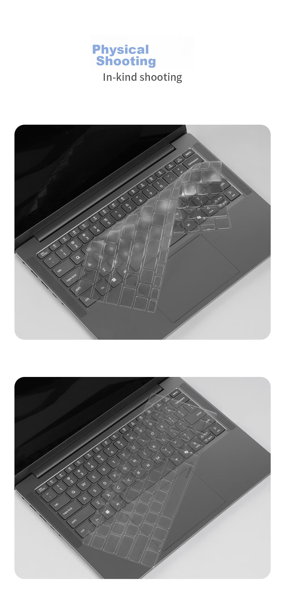 Jichuan Lenovo Xiaoxin Pro 14 Ryzen/Core Ultra Keyboard Film 2026/2025 Laptop Keyboard Protective TPU Ultra-thin Transparent Dustproof Cover 9