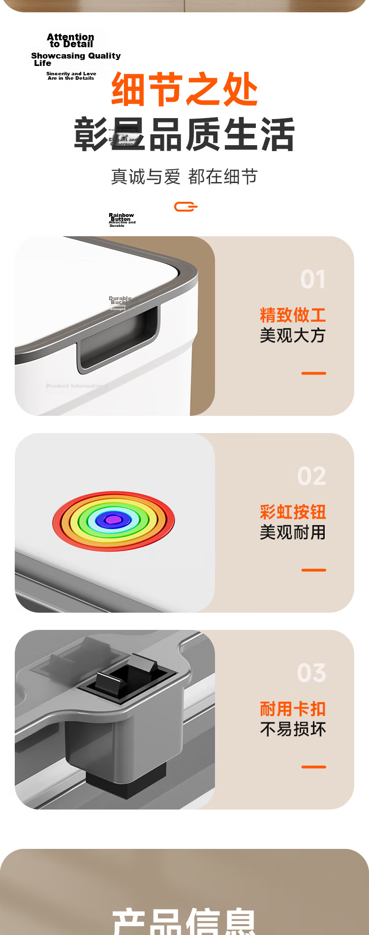 Jiabangshou 12.7L Medium Press-Lid Gap Trash Can for Bathroom Toilet Kitchen Bedroom Living Room Household Trending Bin 16