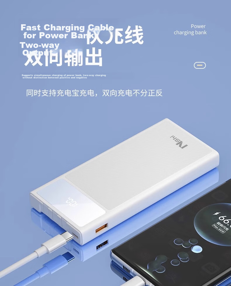 Nengshi Dual-Head Type-C Data Cable, Apple 16 Charging Cable, 100W Fast Charging, Suitable for IPhone15/16Pro, Huawei, Xiaomi Laptops, Dual PD Mobile Phone Charging Cable, 1 Meter 10