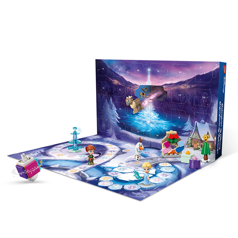 LEGO Disney 43273 2025 Christmas Countdown Calendar Kids Boys Girls Toy Birthday Gift