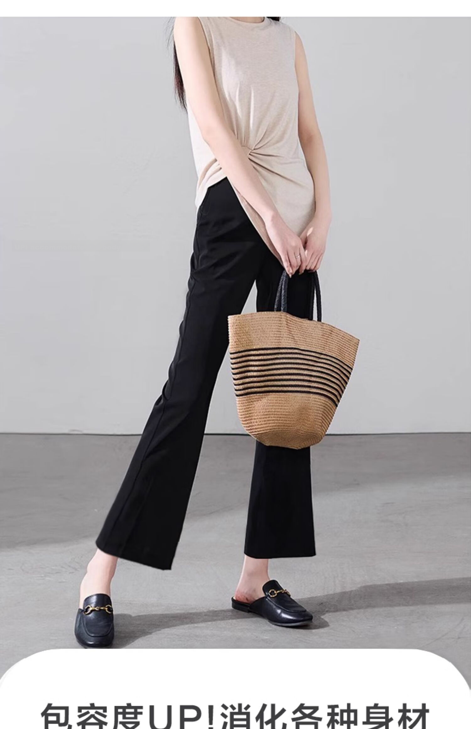 JOYNCLEON Maternity Pants Summer Thin Flared No Belly Support Long Pants Petite Maternity Wear Black XXL Jyk181766 10