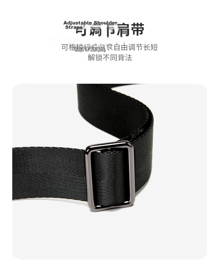 GOLF Men's Large Capacity Vintage Print Single Shoulder Crossbody Bag Vertical Style iPad Compatible Business Casual Small Square Bag Black Gift for Boyfriend and Father 11