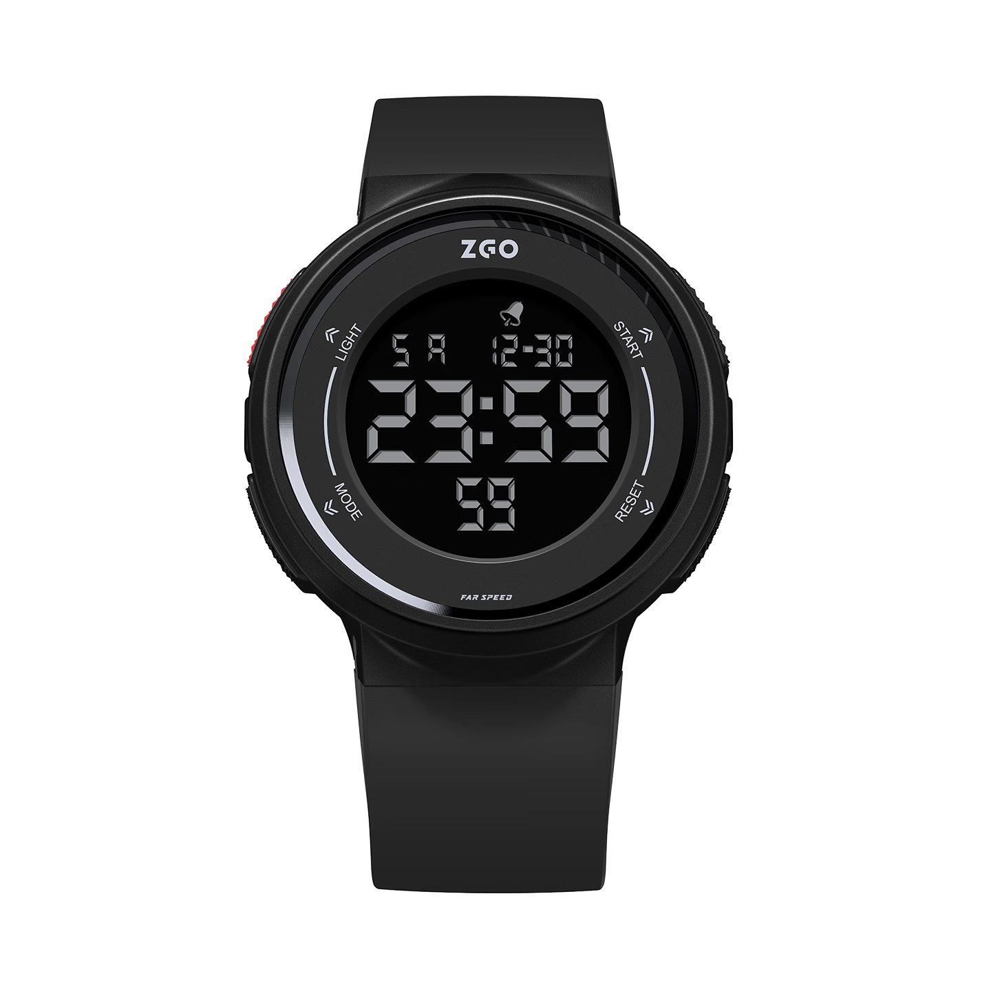 ZGO Electronic Watch for Men Students Sports Waterproof Youth High School Children Time-Only Watch 855