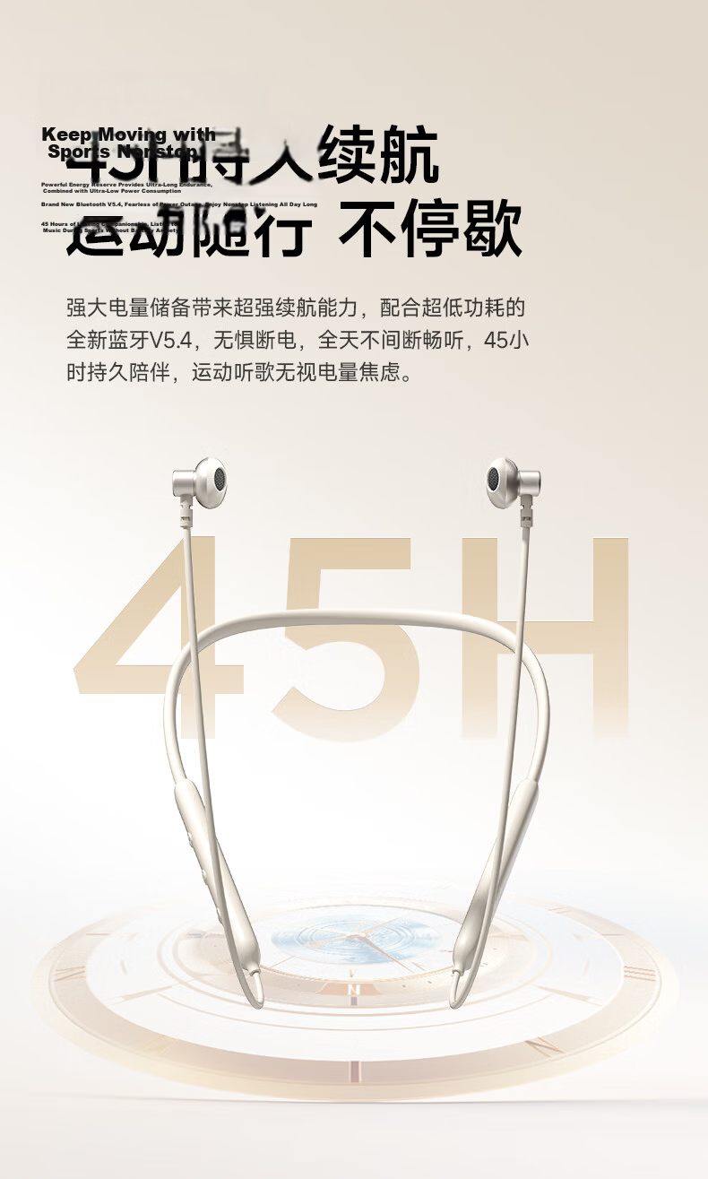 PHILIPS True Wireless Bluetooth Earphones Neckband Running Sports Music Gaming Call Noise Cancelling Semi-In-Ear Magnetic Long Battery Life Compatible with Apple Android Huawei Phones TAN1020-White 8