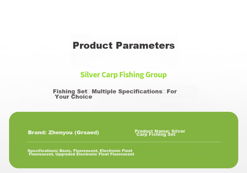 Grsaed Silver Carp Fishing Set, Explosive Hook Kit, Water Monster Cage, Silver Carp Float, Yiseni Fishing Hook, Sea Rod And Pole Accessories 16
