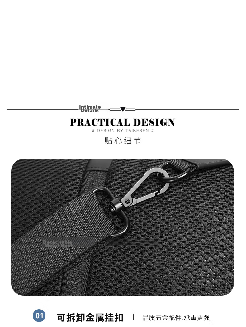 VICTORIATOURIST Crossbody Bag for Men, Chest Bag with Large Capacity, Phone Pouch, 11-Inch Tablet Bag, Small Backpack, Sports Messenger Bag, Shoulder Bag 20