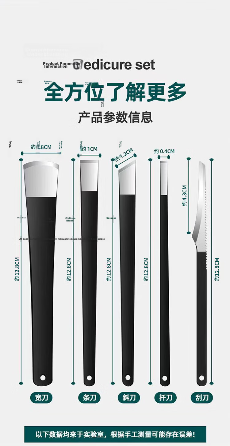 Germon German Craft Ingrown Toenail Scissors Original Slant Nail Clippers Single Household Eagle Beak Podiatry Tool for Inflammation and Ingrown Nails 12