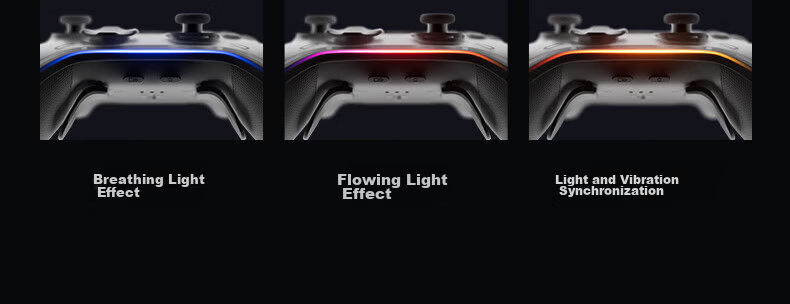 Flydigi Octopus 5 Force Feedback Elite Wireless Game Controller with Adjustable Force Alloy Joystick [Limited Time Joystick Cap Set] Shadow Blade Zero 32