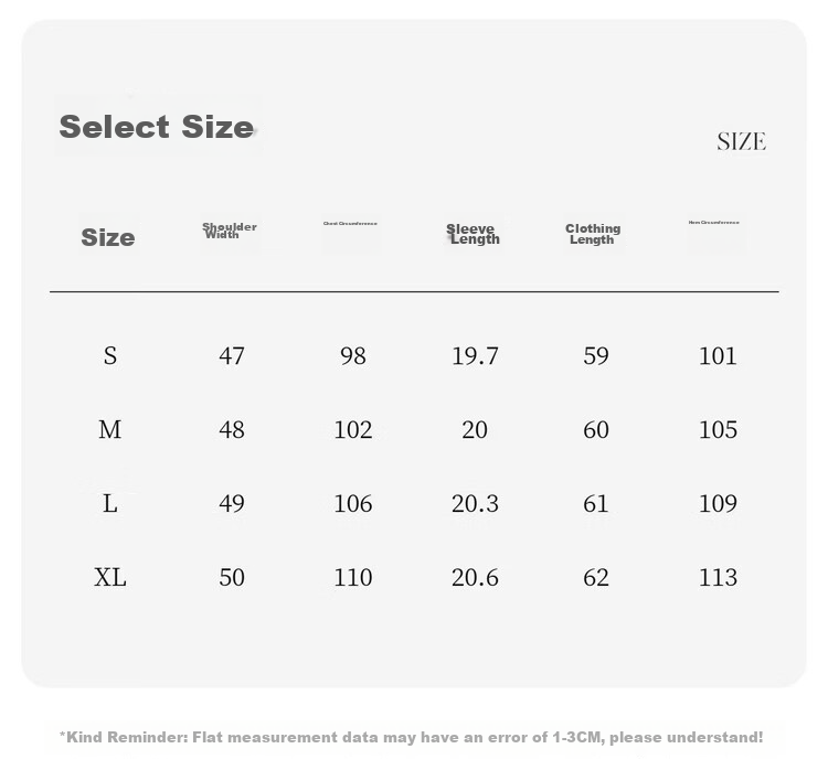 Olrain French Style Short Sleeve T-Shirt Women Summer Heart Embroidery Simple Round Neck Loose Top Apricot L 5