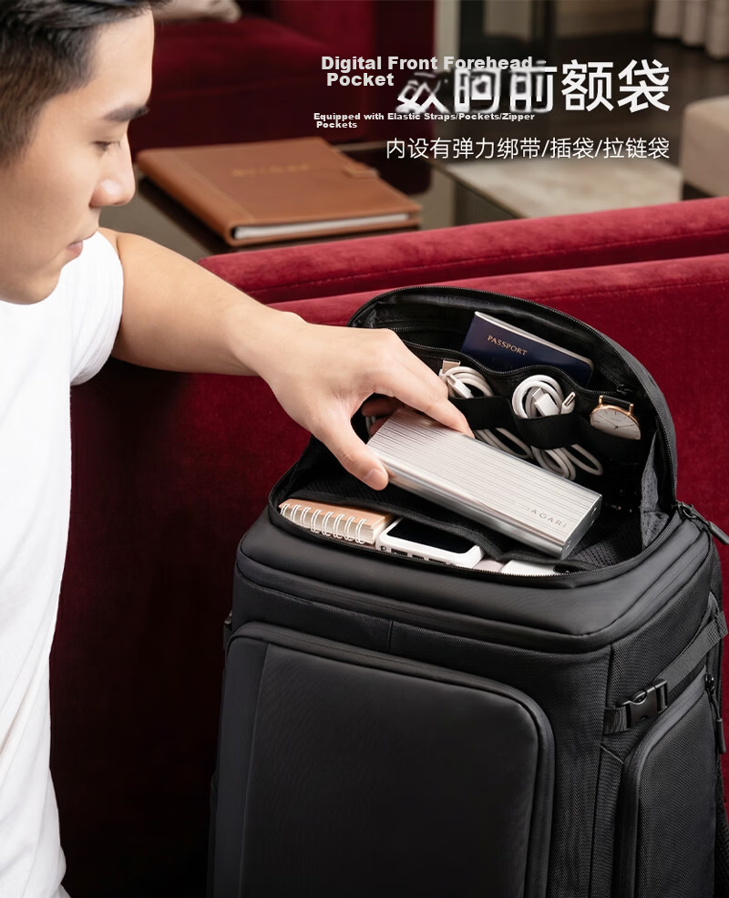 JD Jingzao 40L Travel Backpack Large Capacity Laptop Bag Business Sports Backpack for 17-inch Laptop 10