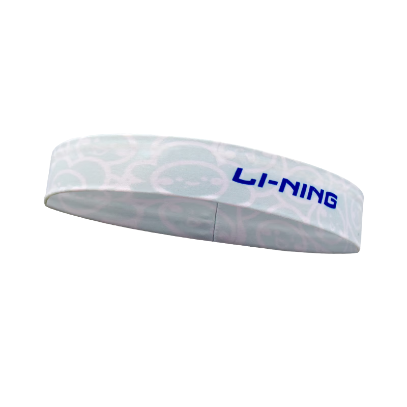 LI-NING Kids Sports Sweatband Boys Headband Sweat Absorption Running Basketball Badminton Hairband Hair Tie