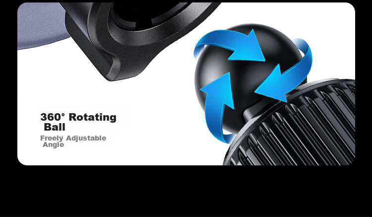 UGREEN Car Phone Holder, Suction Cup Dashboard Mount for Vehicles, Center Console Navigation Windshield Windproof Mount 22