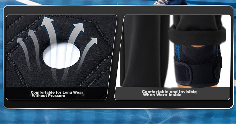 Under Armour Knee Brace, Summer Sports Joint Meniscus Support for Men And Women, Running Hiking Basketball Badminton Knee Pain Synovial Sleeve Protector 10
