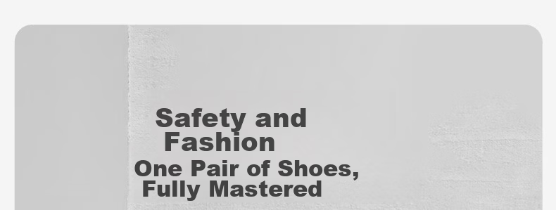 Weierdun Safety Shoes for Men, Summer Breathable Steel Toe Anti-Puncture Ultra-Light Work Site Safety Shoes F080 Size 44 3