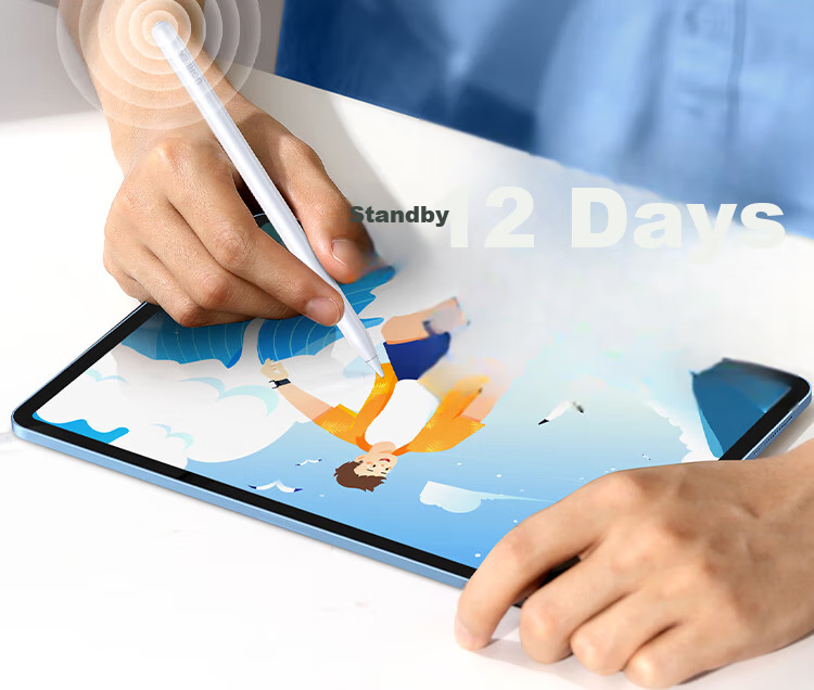 UGREEN Capacitive Stylus Touch Pen [Number Display Version], Compatible with 2026 IPad Pro/Air 8/Mini7/iPad11, Magnetic IPad Pen, Apple Pencil 25