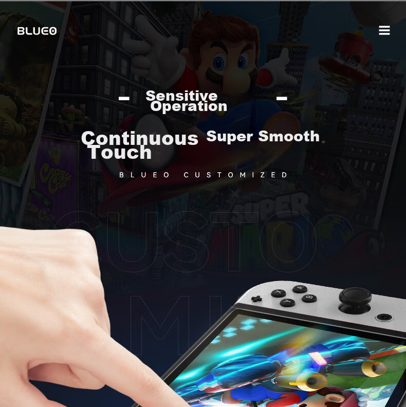Lanxingxiansheng Switch 2 Tempered Glass Screen Protector, Nintendo Switch 2 Game Console Protective Film, High-Definition Anti-Fingerprint Shockproof Protective Film 4