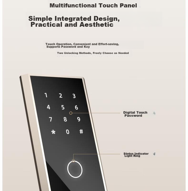 Deli Home Safe Electronic Password Office Financial Use All-Steel Anti-Theft Anti-Move Wardrobe Compatible Hongya Series 45cm Black AE64-M 7