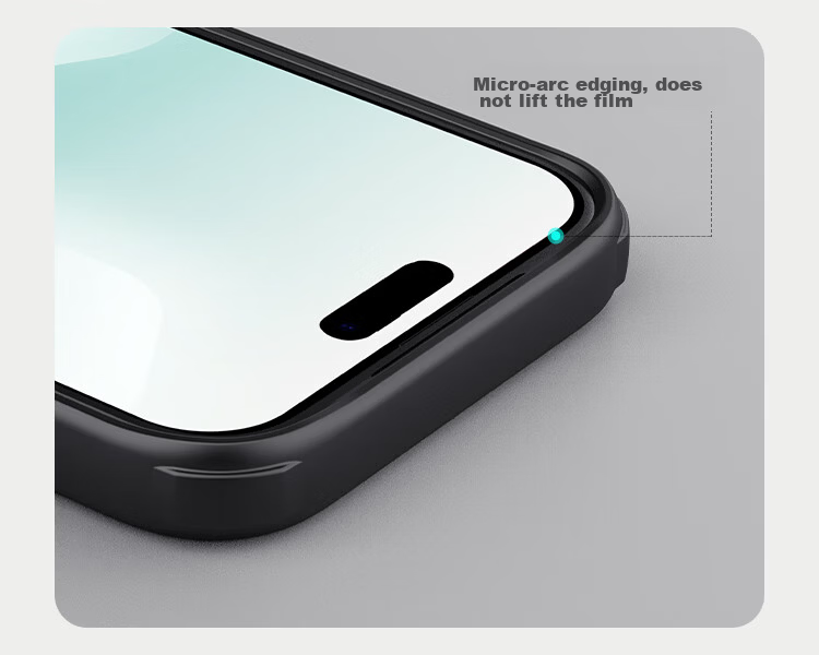 Nillkin Magnetic Case for iPhone 17 Pro Max Full Coverage Matte Anti-Slip Drop Protection Lens Raised Slim Minimalist Shield Pro Black 12