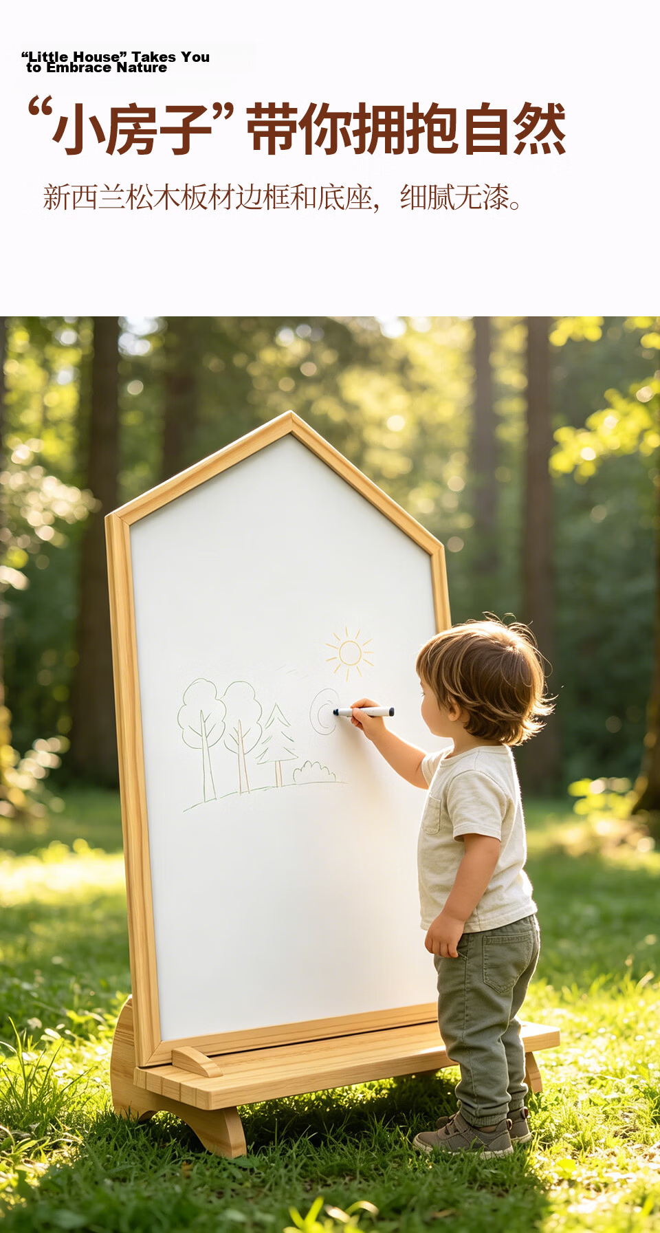 AUCS Aosheng Mobile Whiteboard Stand-Style Blackboard 150*90cm, Office Teaching Conference Room Magnetic Training Meeting Lecture Large Whiteboard Display Board 5