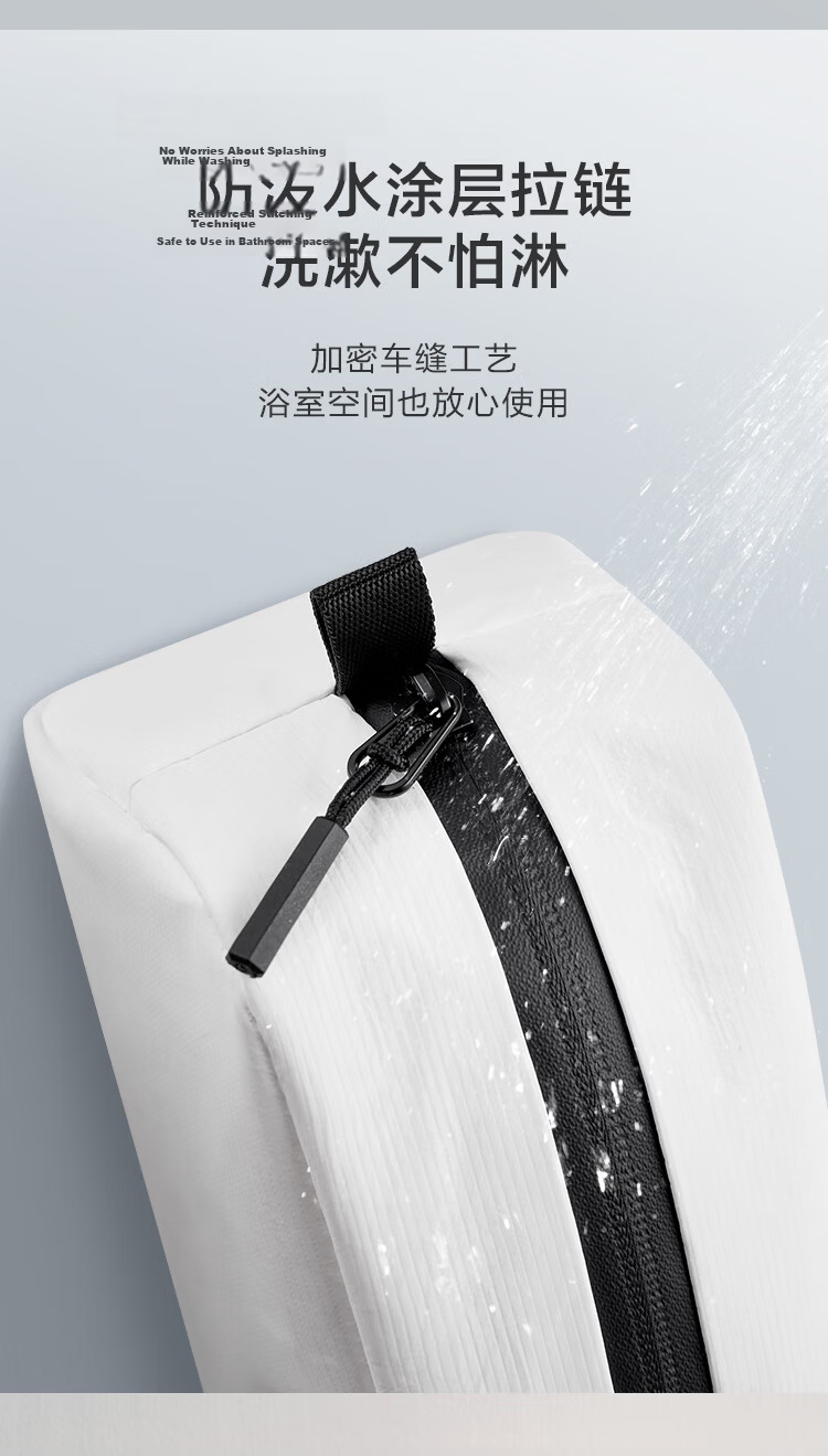 JD Jingzao Zero-Feel Travel Storage Bag Toiletry Bag for Men and Women DuPont Paper Makeup Bag Swim Bag Travel Essential 5