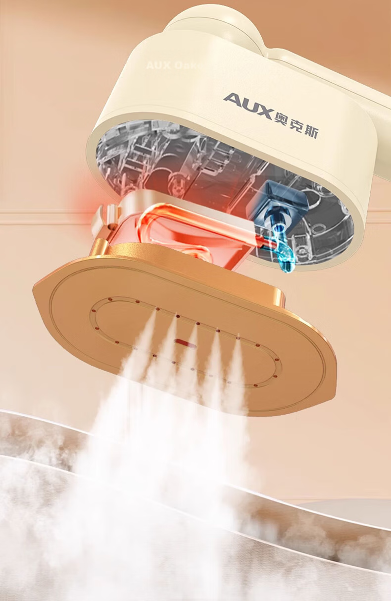 AUX Handheld Garment Steamer 38g/min High Steam 70ml Water Tank Home Use Portable Travel Electric Iron Dual Dry and Wet Iron YD829 20