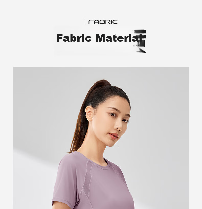 361° Women's Short-Sleeve Summer Clothing, New Cool-Touch T-Shirt, Sun Protection Shirt, Ice Silk Sports Running Top, 662524116-6 11