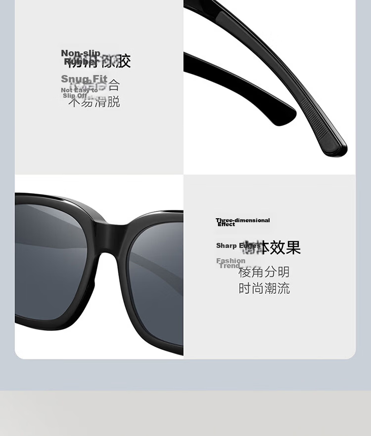 Mijia Xiaomi Myopia Sunglasses Clip-On Polarized Sunglasses, Car Driving UV Protection Glasses for Men And Women, Ultra-Thin Portable 18