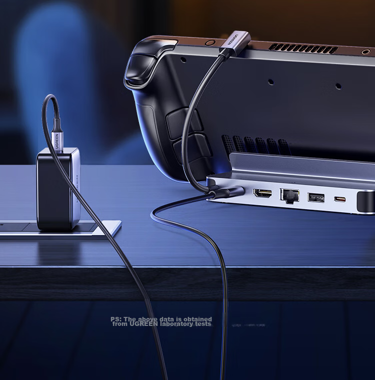 UGREEN Compatible with Steam Deck/OLED/ROG Expansion Dock, Xbox Series X|S Expansion Dock, Legion Go Phone/Tablet Expansion Dock, DP1.4 Screen Mirroring, 4K 120Hz 12
