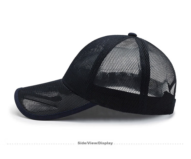 GRGN Men's Summer Mesh Sunshade Breathable Sun Hat Fishing Cap Duckbill Cap GMAT-K636 12
